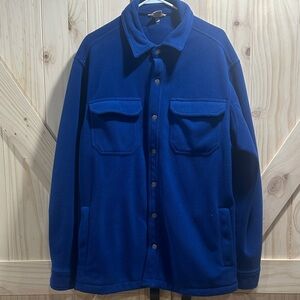 Duluth Trading Co Men's Royal Blue Shirt Jacket
